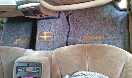 Ворсовые коврики на Nissan Gloria (Y34) 1999 - 2004 в Таганроге