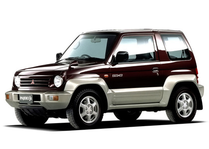 Ворсовые коврики на Mitsubishi Pajero Junior 1995 - 1998 в Таганроге