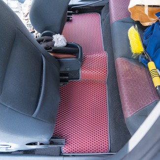 Ворсовые коврики на Ford Fiesta VI 2008 - 2019 в Таганроге