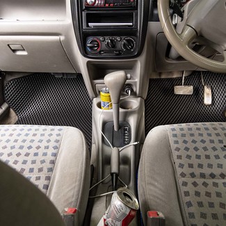 Ворсовые коврики на Mazda Demio I (DW) 1996 - 2002 в Таганроге
