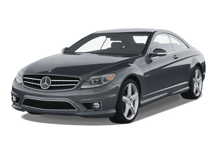 Ворсовые коврики на Mercedes CL (C216) 2006 - 2014 в Таганроге