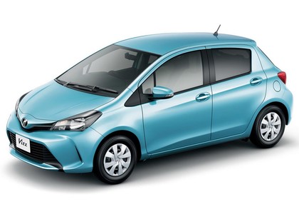 Ворсовые коврики на Toyota Vitz III 2010 - 2020 в Таганроге