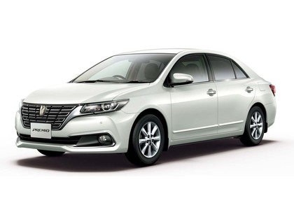 Ворсовые коврики на Toyota Premio II 2007 - 2021 в Таганроге