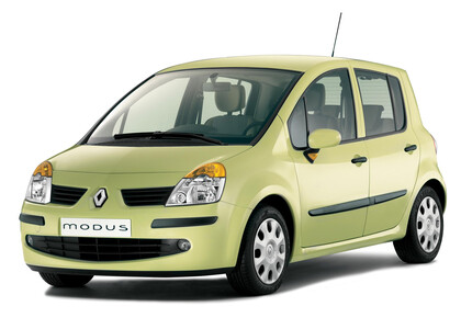 Ворсовые коврики на Renault Modus 2004 - 2012 в Таганроге