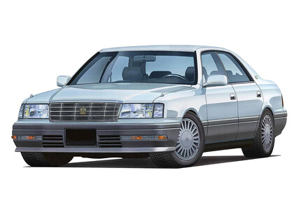 Ворсовые коврики на Toyota Crown (S150) 1995 - 2001 в Таганроге