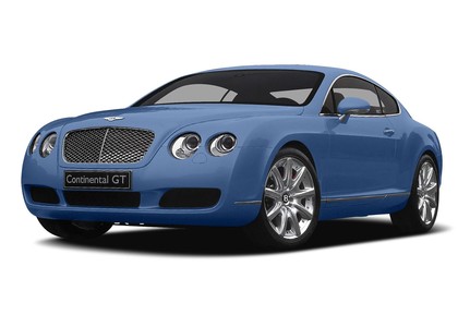 Ворсовые коврики на Bentley Continental GT I 2002 - 2013 в Таганроге