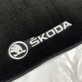 Ворсовые коврики на Skoda Fabia II 2007 - 2015 в Таганроге