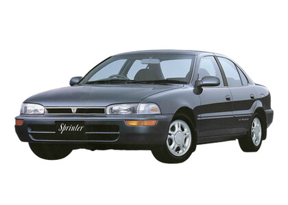 Ворсовые коврики на Toyota Sprinter (E10) 1991 - 2002 в Таганроге