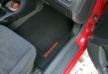 Ворсовые коврики на Honda Civic VI 3d 1995 - 2001 в Таганроге