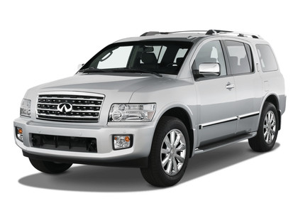 Ворсовые коврики на Infiniti QX56 I 2004 - 2010 в Таганроге