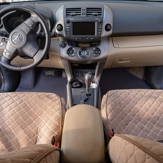 Ворсовые коврики на Toyota Rav4 III 2006 - 2013 в Таганроге