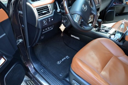 Ворсовые коврики на Lexus GX 460 2009 - 2023 в Таганроге