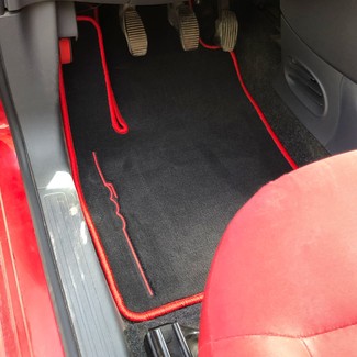Ворсовые коврики на Fiat 500 2007 - 2020 в Таганроге