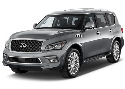 Ворсовые коврики на Infiniti QX80 2013 - 2025 в Таганроге