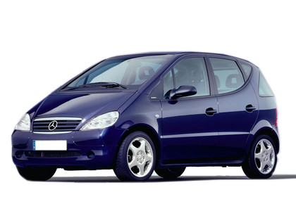 Ворсовые коврики на Mercedes A (W168) 1997 - 2004 в Таганроге