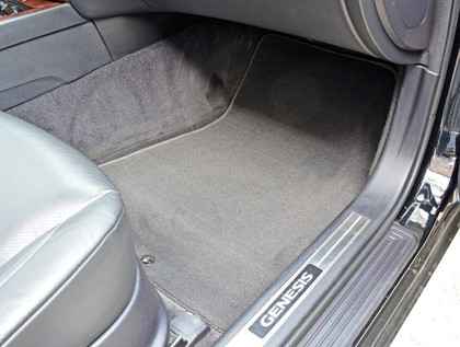 Ворсовые коврики на Hyundai Genesis I 2008 - 2014 в Таганроге