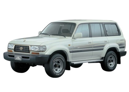 Ворсовые коврики на Toyota Land Cruiser 80 1990 - 1997 в Таганроге