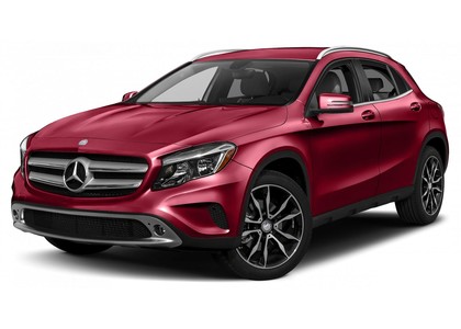 Ворсовые коврики на Mercedes GLA (X156) 2014 - 2020 в Таганроге