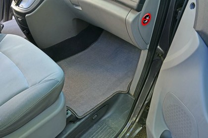 Ворсовые коврики на Hyundai H1 II 2007 - 2022 в Таганроге