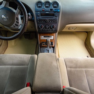 Ворсовые коврики на Nissan Altima (L32) 2006 - 2012 в Таганроге