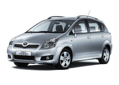 Ворсовые коврики на Toyota Corolla Verso 2004 - 2010 в Таганроге