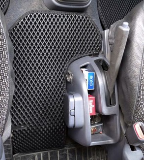 Ворсовые коврики на Toyota Town Ace (R40, R50) 1996 - 2008 в Таганроге