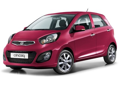 Ворсовые коврики на KIA Picanto II 2011 - 2017 в Таганроге