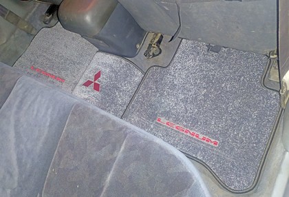 Ворсовые коврики на Mitsubishi Galant VIII 1996 - 2005 в Таганроге