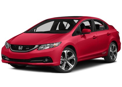 Ворсовые коврики на Honda Civic IX 4d 2012 - 2015 в Таганроге