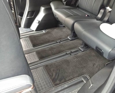 Ворсовые коврики на Toyota Alphard (H30) 2015 - 2023 в Таганроге