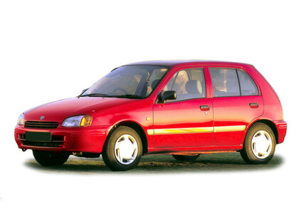 Ворсовые коврики на Toyota Starlet (P90) 1995 - 1999 в Таганроге