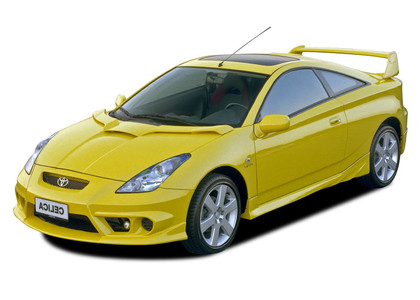 Ворсовые коврики на Toyota Celica (T23) 1999 - 2006 в Таганроге