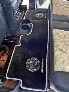 Ворсовые коврики на Mercedes G (W463) рестайлинг 2001 - 2018 в Таганроге