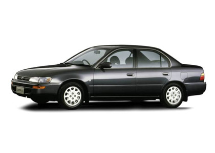 Ворсовые коврики на Toyota Corolla (E10) 1991 - 2002 в Таганроге