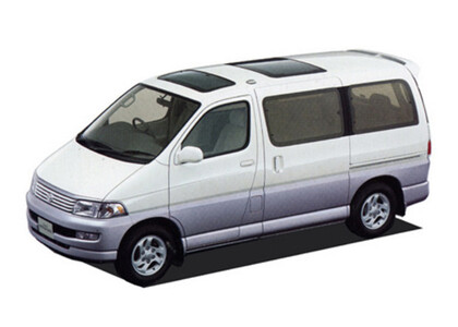 EVA коврики на Toyota Hiace Regius (xH10) 1997 - 2002 в Таганроге