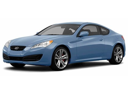 Ворсовые коврики на Hyundai Genesis Coupe I 2008 - 2014 в Таганроге