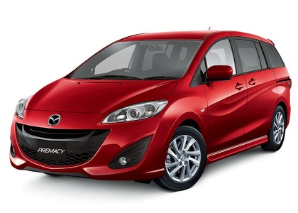 Ворсовые коврики на Mazda Premacy III 2010 - 2018 в Таганроге