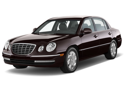 Ворсовые коврики на KIA Opirus 2003 - 2010 в Таганроге