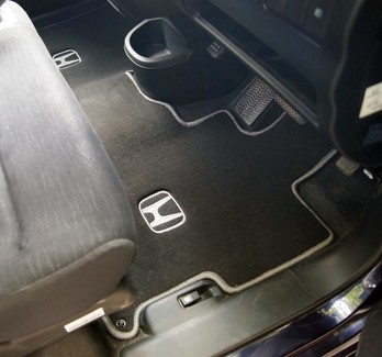 Ворсовые коврики на Honda Zest 2006 - 2012 в Таганроге