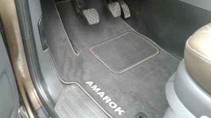 Ворсовые коврики на Volkswagen Amarok 2011 - 2025 в Таганроге