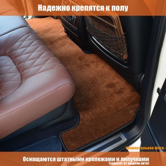 Ворсовые коврики на Mitsubishi Pajero Junior 1995 - 1998 в Таганроге