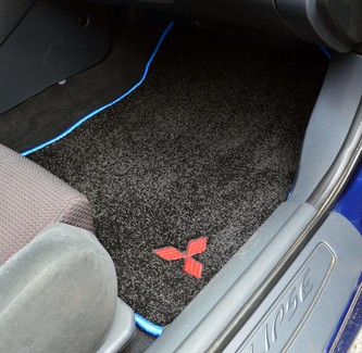 Ворсовые коврики на Mitsubishi Eclipse IV 2005 - 2011 в Таганроге