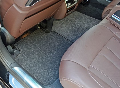 Ворсовые коврики на BMW 7 (G11/G12) 2015 - 2023 в Таганроге