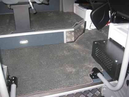 Ворсовые коврики на Mercedes Sprinter (W901-W905) 1995 - 2006 в Таганроге
