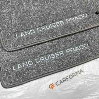 Ворсовые коврики на Toyota Land Cruiser Prado 150 2009 - 2023 в Таганроге