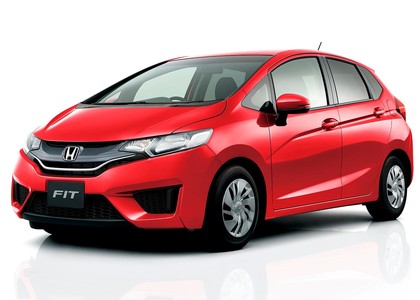 Ворсовые коврики на Honda Fit III 2013 - 2020 в Таганроге
