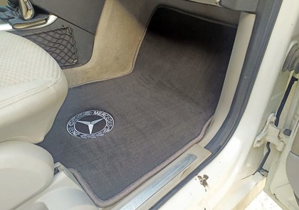 Ворсовые коврики на Mercedes B (W245) 2005 - 2012 в Таганроге