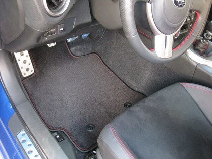 Ворсовые коврики на Subaru BRZ 2012 - 2020 в Таганроге