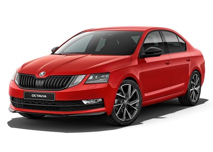 Ворсовые коврики на Skoda Octavia A7 2013 - 2020 в Таганроге