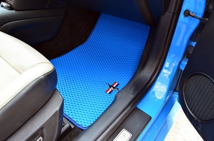 Ворсовые коврики на Ford Mustang VI 2013 - 2023 в Таганроге